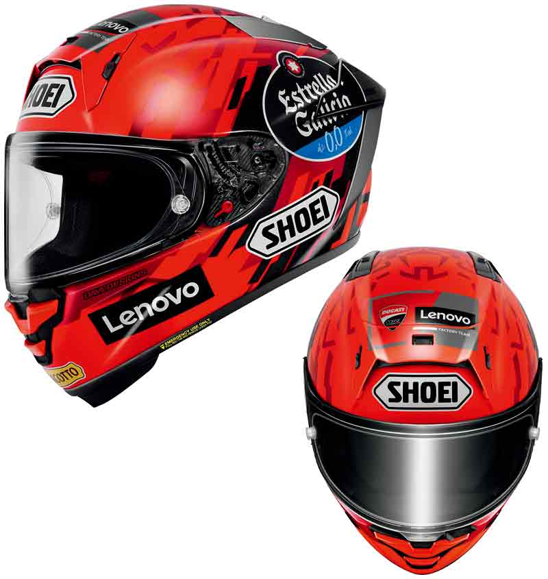 ショウエイからマルク・マルケスのレプリカモデル「X-Fifteen MARQUEZ 9／マルケス 9」が3月発売！ 記事1