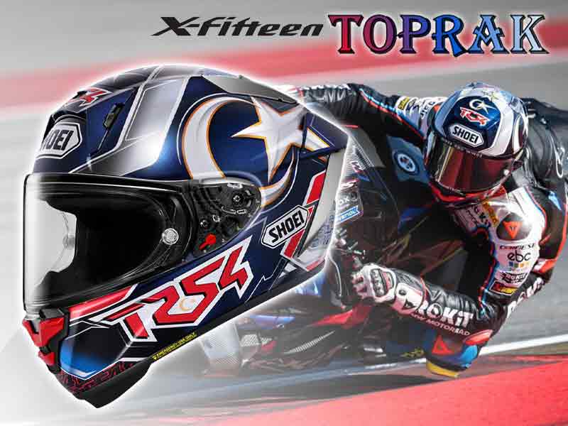 ショウエイからトプラック選手のレプリカモデル「X-Fifteen TOPRAK/トプラック」が3月発売! メイン