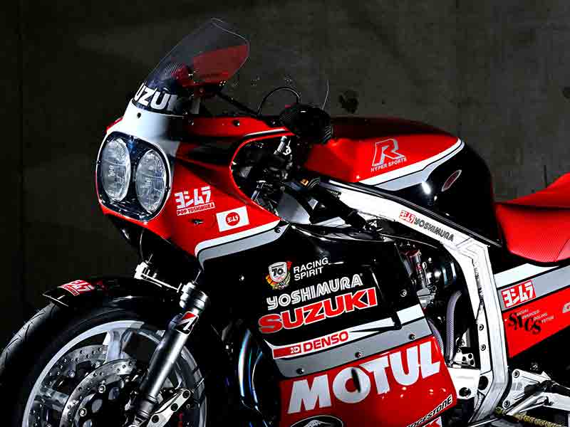 ヨシムラ耐久レースの象徴「GSX-R750 604号車」復刻版が初の一般公開！SBS奈良橿原で納車式・ファンイベントを1/11開催 メイン