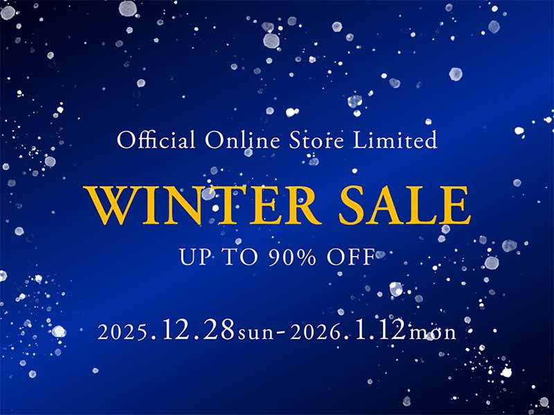 最大90％オフ！ モトーリモーダ公式ストアで「ウィンターセール」が12/28より開催 メイン