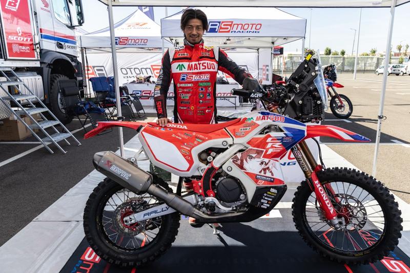 藤原慎也「ダカール・ラリー」参戦壮行会で唯一の日本人ライダーとしての「決意」を語る！