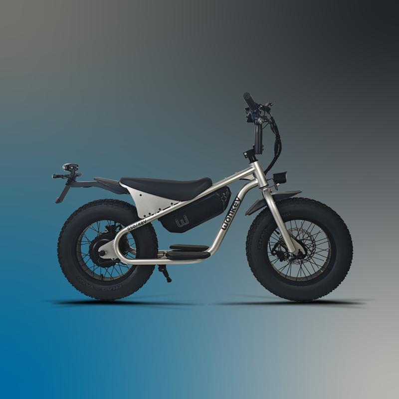 WO、特定小型原付「wonkey」シリーズに新色「SILVER」を追加。2025年12月12日（金）発売