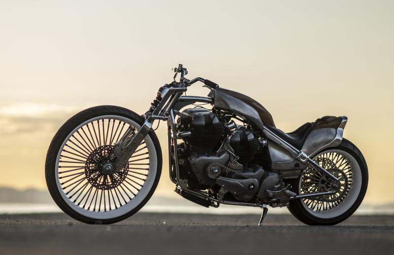 ロイヤルエンフィールド公式カスタムプロジェクトカスタムバイク「VITA」をDeus