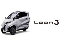 リーンモビリティが三輪EV「Lean3」を年内発売へ／アクティブ・リーン・システムで安定走行を実現