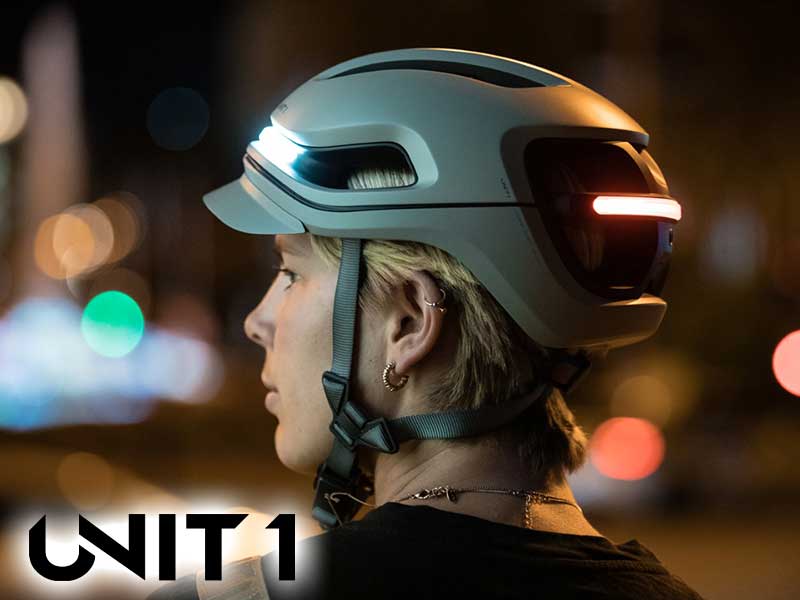 ウィンカー・ブレーキライト搭載のスマートヘルメット「UNIT 1」が日本上陸！ ユーロギアが取り扱いを開始 メイン