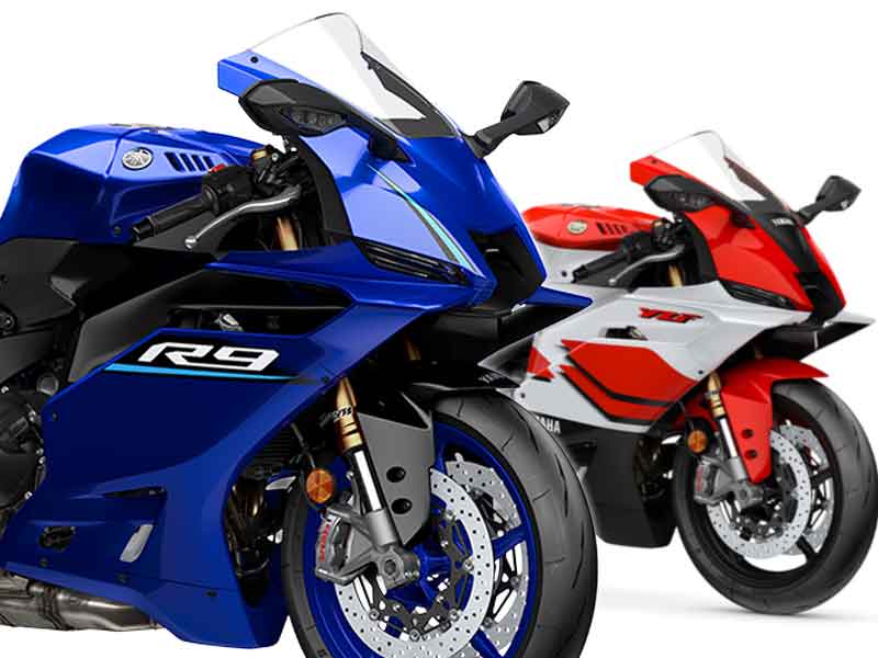 【ヤマハ】「YZF-R9 ABS」新色ブルーが5/15発売！ 70周年記念モデルは RD56 風ホワイトで200台限定 メイン