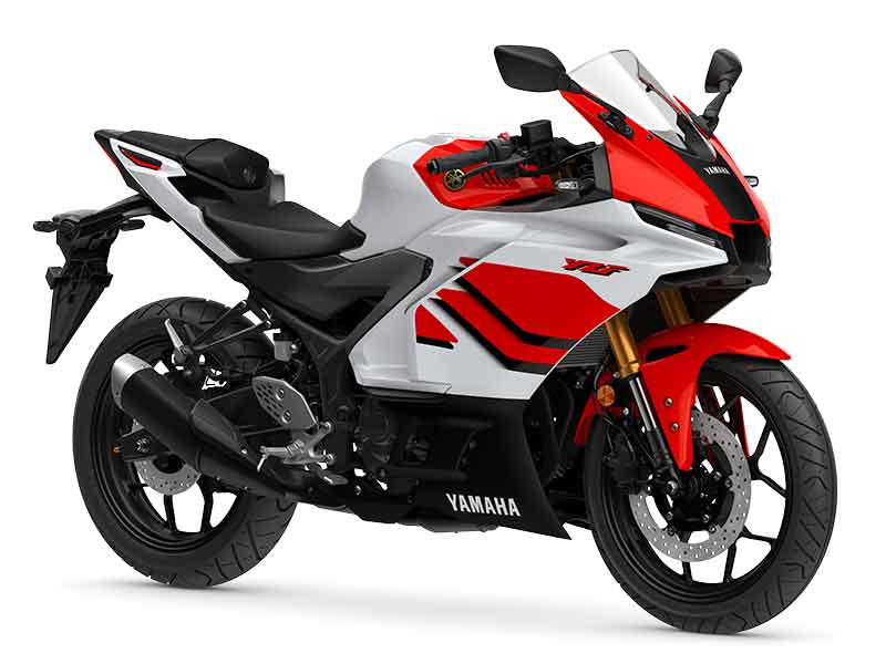 【ヤマハ】スーパースポーツ「YZF-Rシリーズ」5機種に70周年記念モデル登場! RD56 着想のカラー・特別装備を採用 記事8