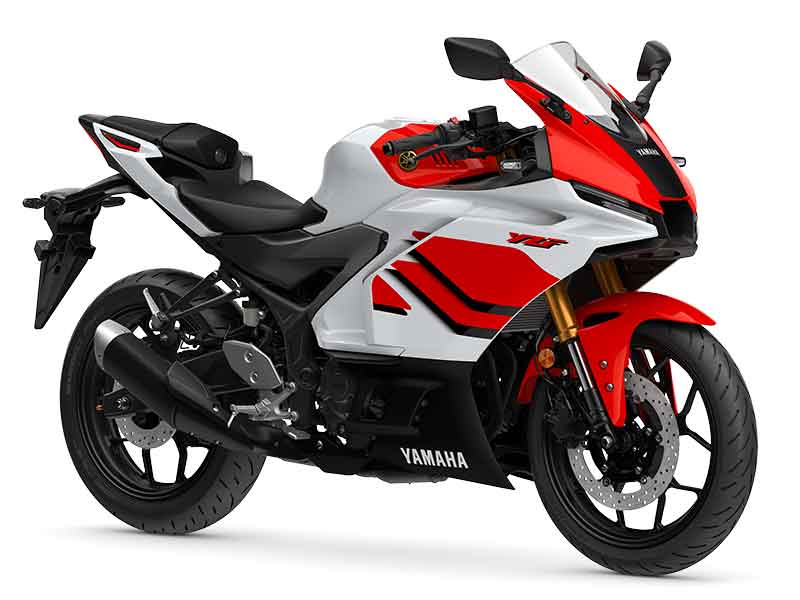 【ヤマハ】スーパースポーツ「YZF-Rシリーズ」5機種に70周年記念モデル登場! RD56 着想のカラー・特別装備を採用 記事7