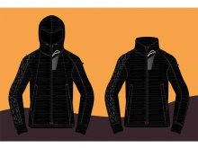 クシタニがオールブラックの「レブロフーディー／アーカナトラックジャケット」の受注生産モデル予約受付をスタート！ メイン