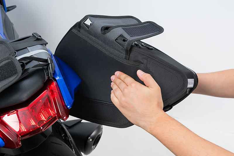 ステー不要で装着OK! タナックスの新作サイドバッグ 3種が1/31に発売 記事4