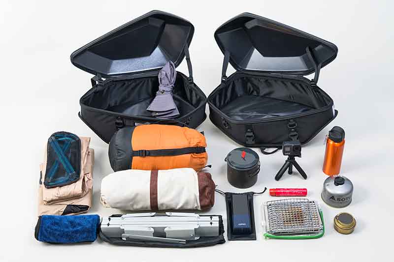 ステー不要で装着OK! タナックスの新作サイドバッグ 3種が1/31に発売 記事7