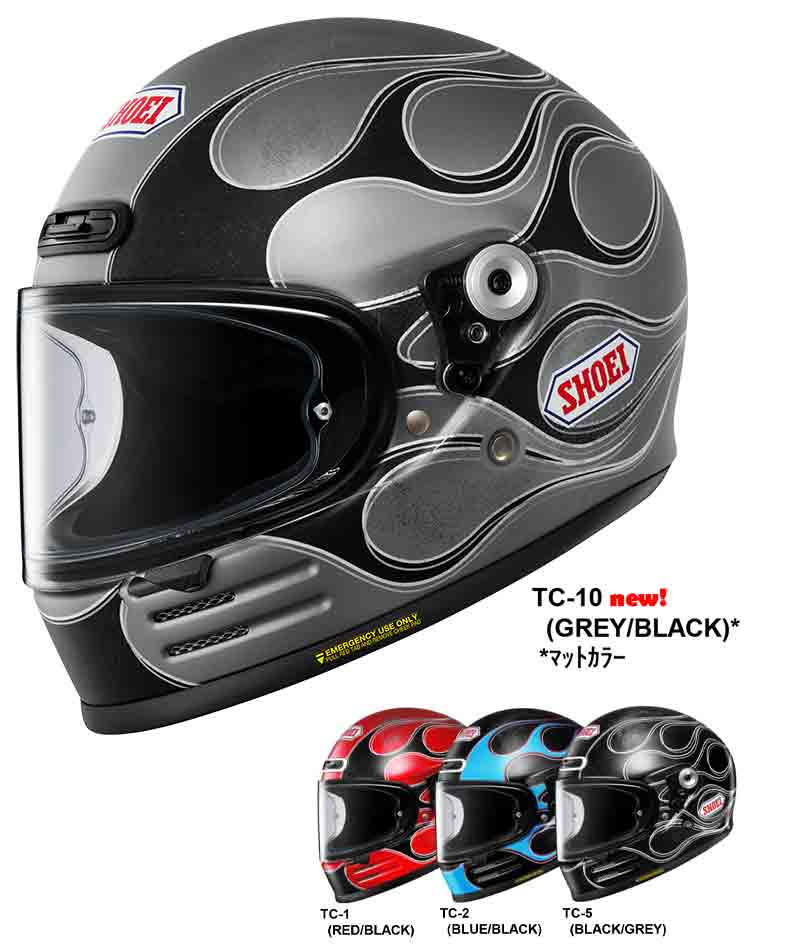 ショウエイのネオクラシックフルフェイス「Glamster BLAST」にマットな新色が4⽉発売！ 記事1