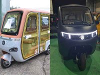 普通免許で3人乗りOK！ ドア付き三輪EV「VF-S」「VF-C」の予約販売をビークルファンがスタート