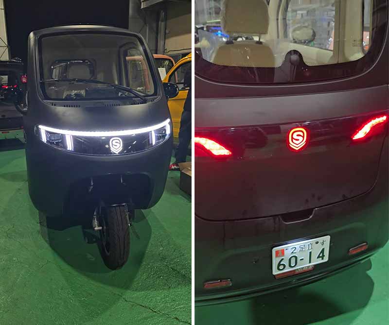 普通免許で3人乗りOK! ドア付き三輪EV「VF-S」「VF-C」の予約販売をビークルファンがスタート 記事1