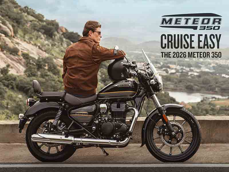 【ロイヤルエンフィールド】2026年モデル「METEOR 350」を発表/全4バリエーション+限定モデルも登場 メイン