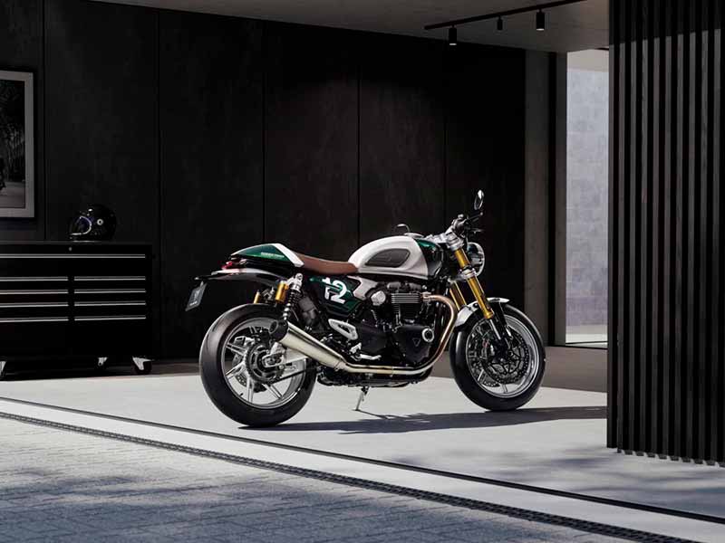 【トライアンフ】世界800台の限定モデル「Speed Twin 1200 Cafe Racer Edition」を発表 記事5