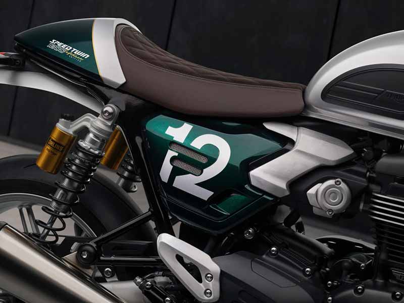 【トライアンフ】世界800台の限定モデル「Speed Twin 1200 Cafe Racer Edition」を発表 記事7