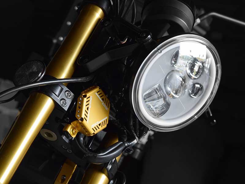 車体の傾きで自動照射！ CT125ハンターカブ用「アクティブコーナーLEDヘッドライト」が EVATEK から発売