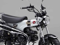 【ホンダ】「ダックス125」新色ホワイト追加＆ロゴにゴールド採用で上質感を演出