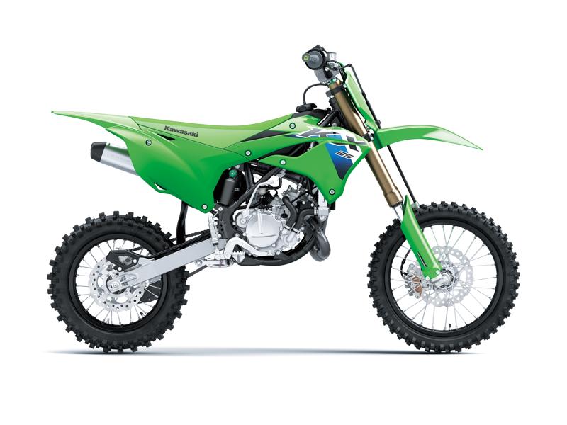 カワサキからヤングライダー向け本格モトクロッサー新型「KX112/KX85/KX85