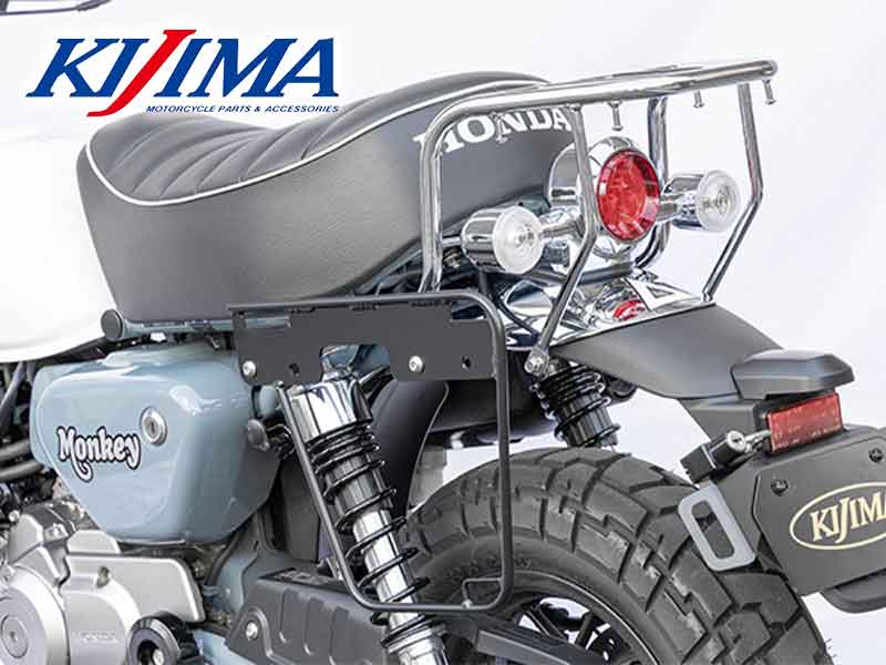 キジマからモンキー125用カスタムパーツ「リアキャリア/バッグサポート/グラブバー」が発売! メイン