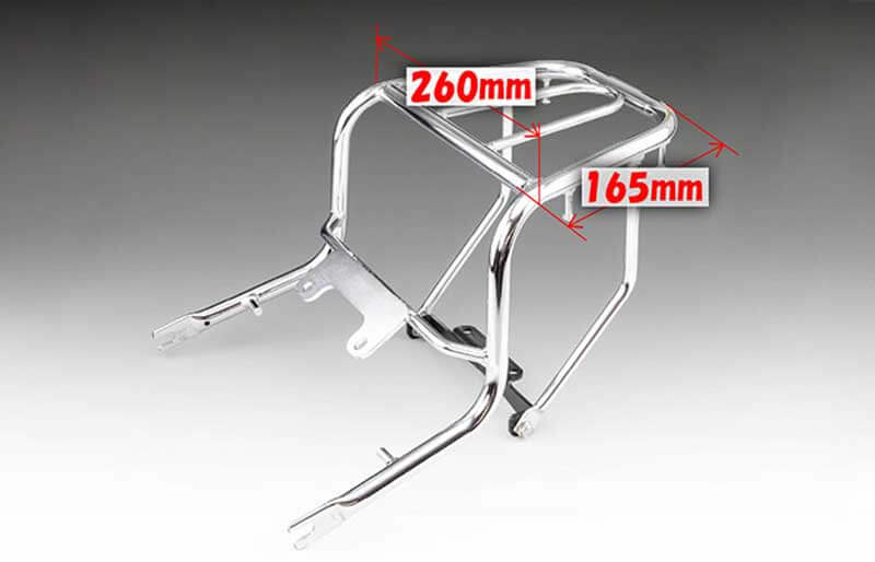 キジマからモンキー125用カスタムパーツ「リアキャリア/バッグサポート/グラブバー」が発売! 記事3