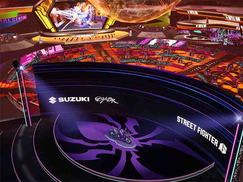 【スズキ】ストリートファイター6とコラボイベントを実施！ ゲーム内で「GSX-8R Tuned by JURI」展示・アイテム配布も メイン