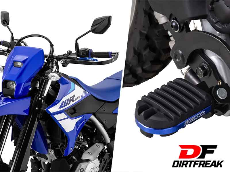 ツーリングから林道まで対応、ダートフリークから WR125R用「アドベンチャーアーマーハンドガード／フットペグ」発売 メイン