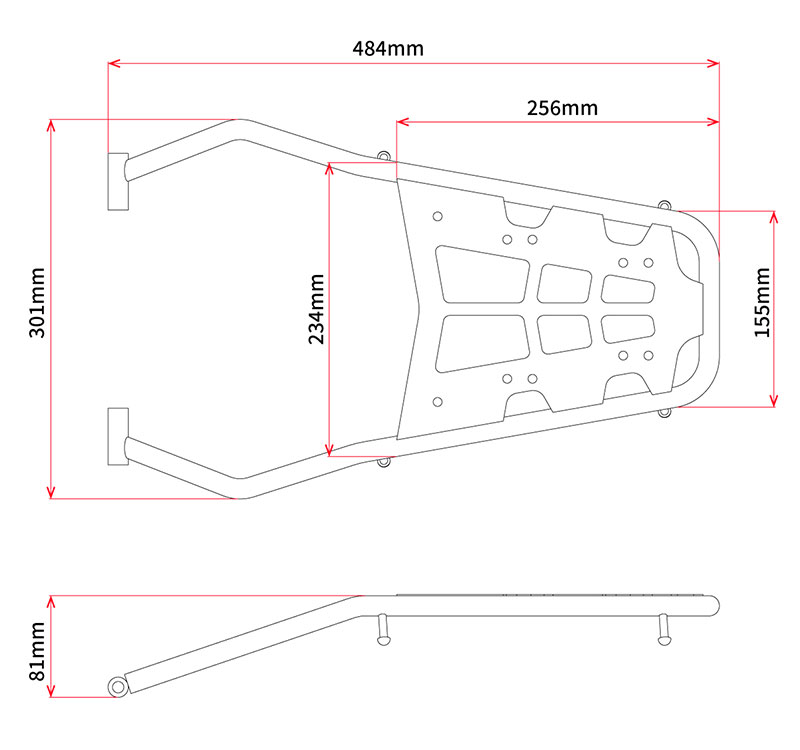 ダートフリークから WR125R用「ツーリングキャリア／サイドバッグサポート」発売！ 記事6