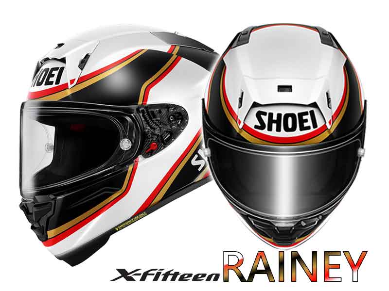 ウェイン・レイニー選手仕様グラフィックモデル「X-Fifteen RAINEY／レイニー」がショウエイから5月発売！ メイン