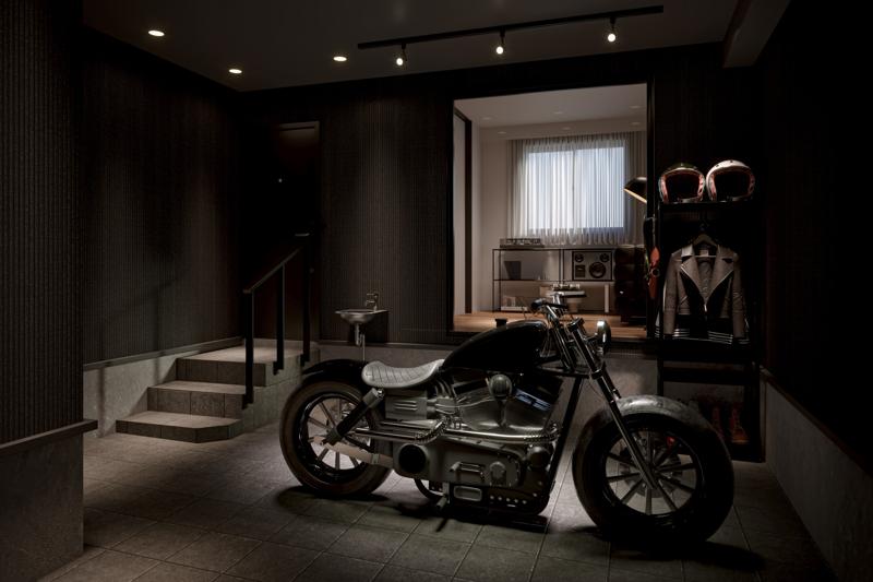 バイクと暮らすための住まい「TWEED大森」誕生