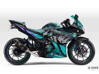 【スズキ】輪堂千速コラボバイク「GSX250R［Chihaya Remix］」をホロライブEXPO2026に展示 メイン