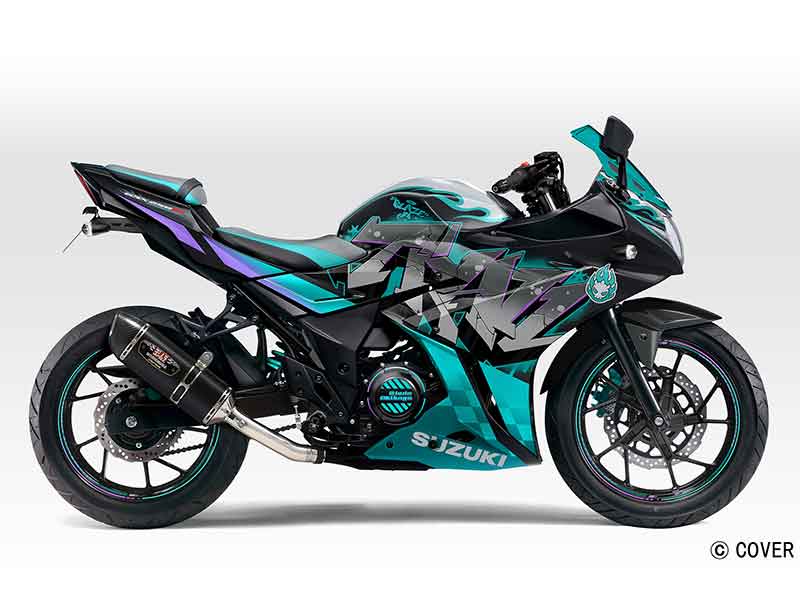 スズキ】輪堂千速コラボバイク「GSX250R［Chihaya Remix］」を
