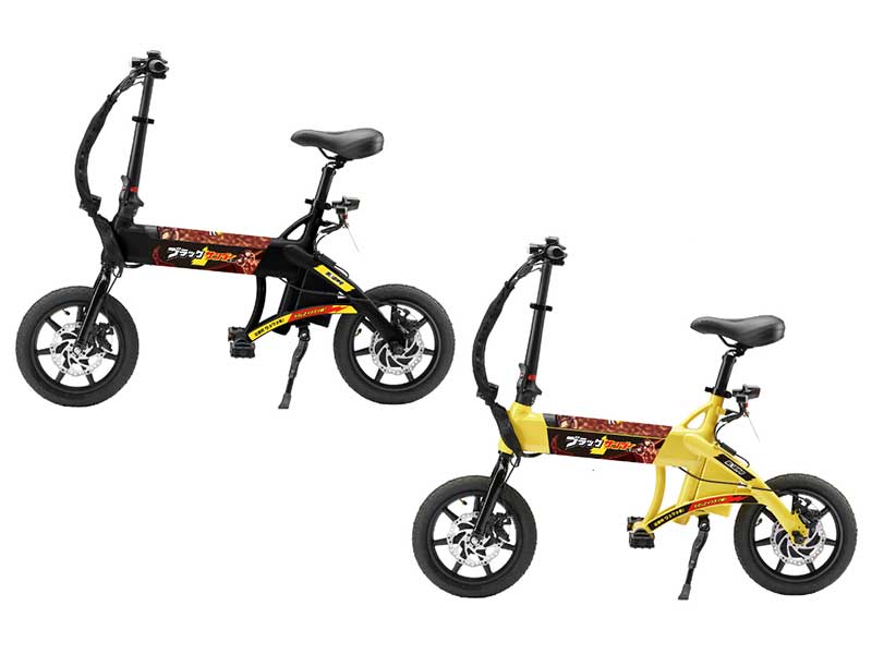 【glafit】ブラックサンダー仕様の特定小型原付「NFR-01 Lite」登場！ コラボモデルをファミマオンラインで発売