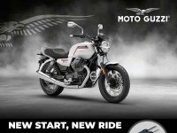 【モト・グッツィ】V7シリーズの新車成約でETC車載器プレゼント！「NEW START, NEW RIDE キャンペーン」を3/20より実施 メイン