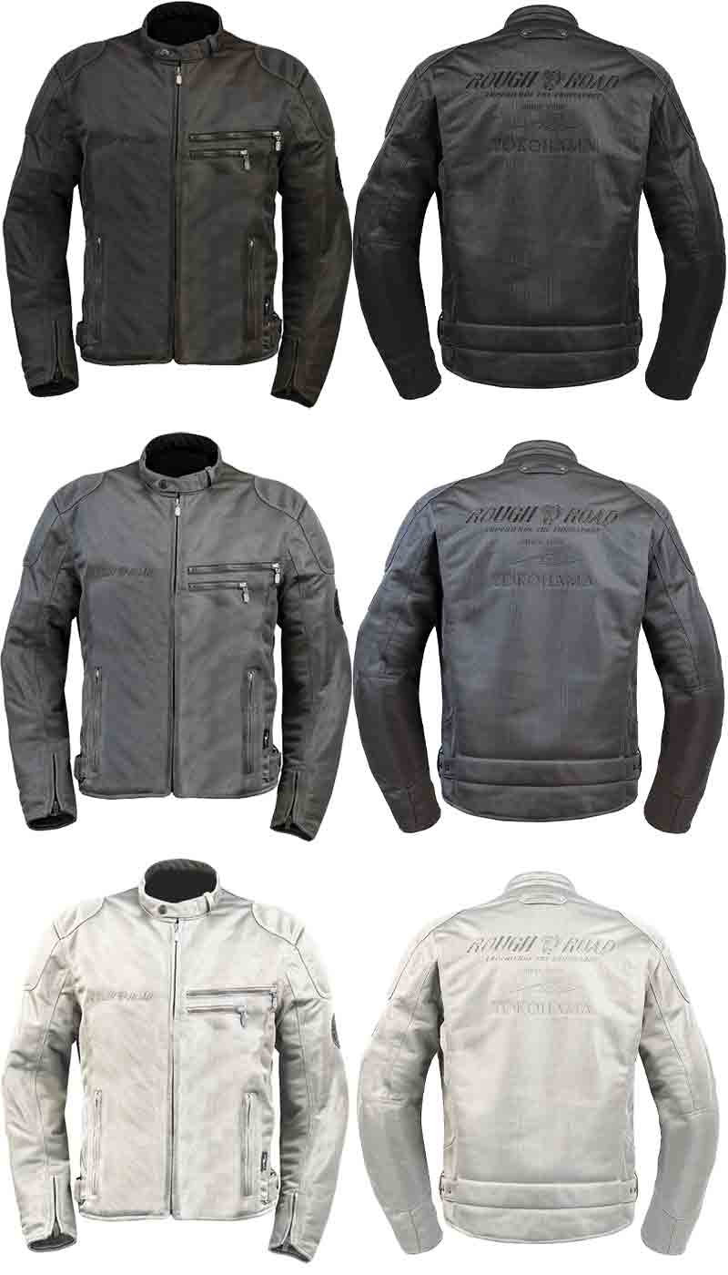 バックエンブレムが映えるシックな一着「ライディングZIPメッシュジャケットEM」がラフアンドロードから発売 記事1