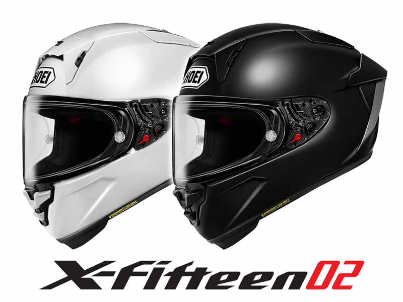 ショウエイから FIM 新規格適合モデル登場！ レーシングヘルメット「X-Fifteen 02」を6月発売 メイン