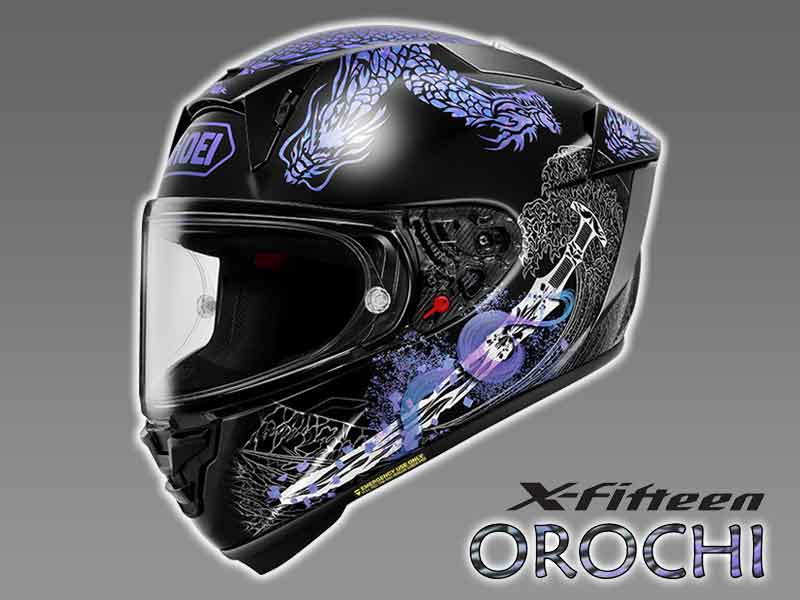 ショウエイから X-Fifteen のグラフィックモデル「OROCHI／オロチ」が6月発売！ メイン