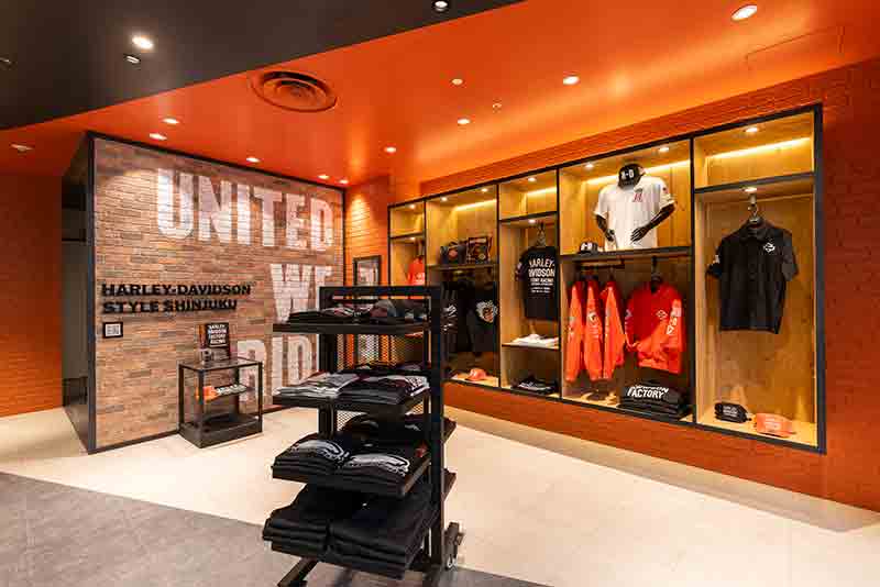 【ハーレー】国内唯一のアパレル中心ライフスタイルストア「ハーレーダビッドソン STYLE新宿」がオープン! 記事4