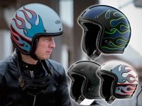 アメリカンカスタムの伝統、フレイムスが映える「クラシック AIR チョッパー」アライヘルメットから4月下旬発売 記事2