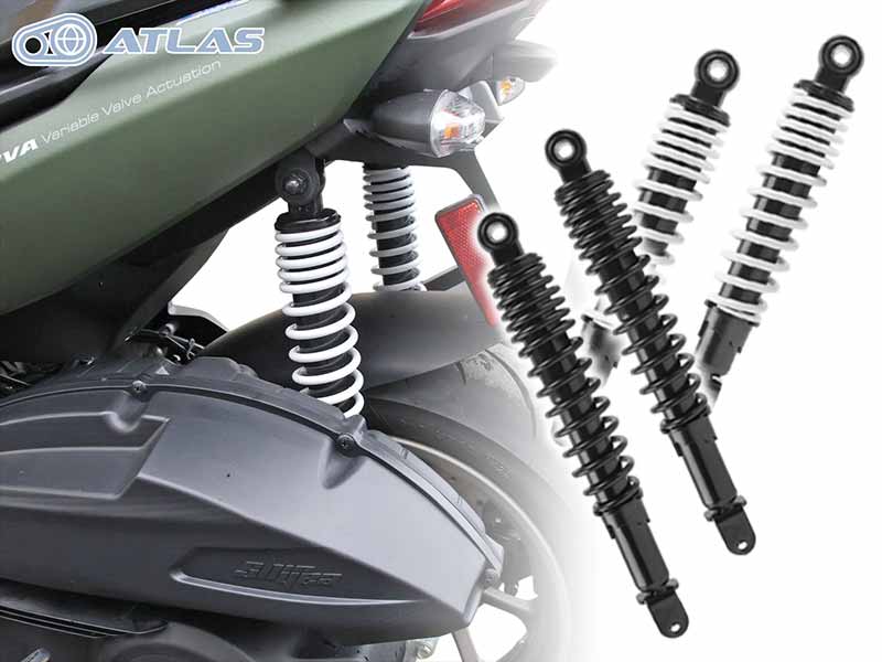 アトラスから、PCX125・シグナス グリファス用「ローダウンサスペンション」発売！ シート高約30ミリダウンを実現 メイン