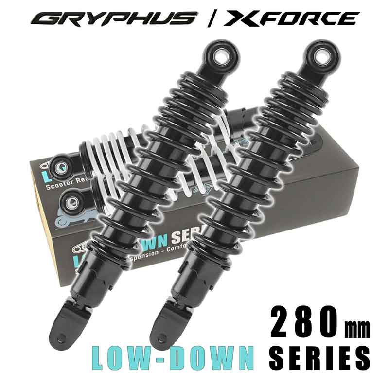 アトラスから、PCX125・シグナス グリファス用「ローダウンサスペンション」発売！ シート高約30ミリダウンを実現 記事4