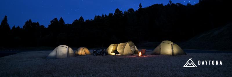 バイク乗りのための最初の一張りに。広々前室の開放感と納得の品質を両立したツーリングテント『MAEHIRO