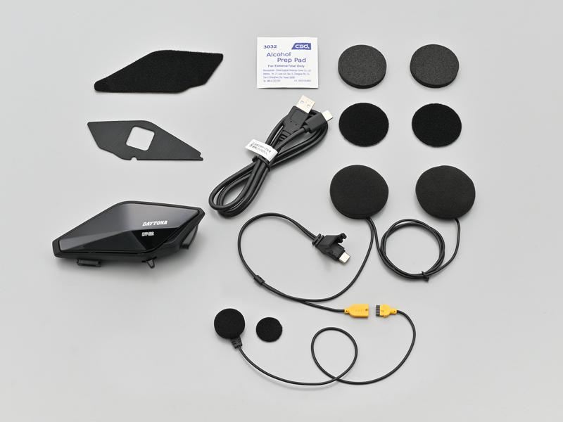 【株式会社デイトナ】簡単操作のバイク用インカム「DT-E2」を発売。2026年の大阪・東京・名古屋モーターサイクルショーにも展示