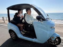 普通自動車免許で運転できる電動トゥクトゥク「Emobi」販売開始、交換式バッテリーで充電待ち不要