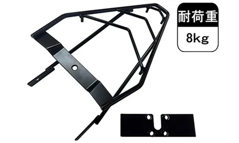 アルキャンハンズから Ninja ZX-25R／ZX-4R用「リアキャリアブラック」発売！ 記事3