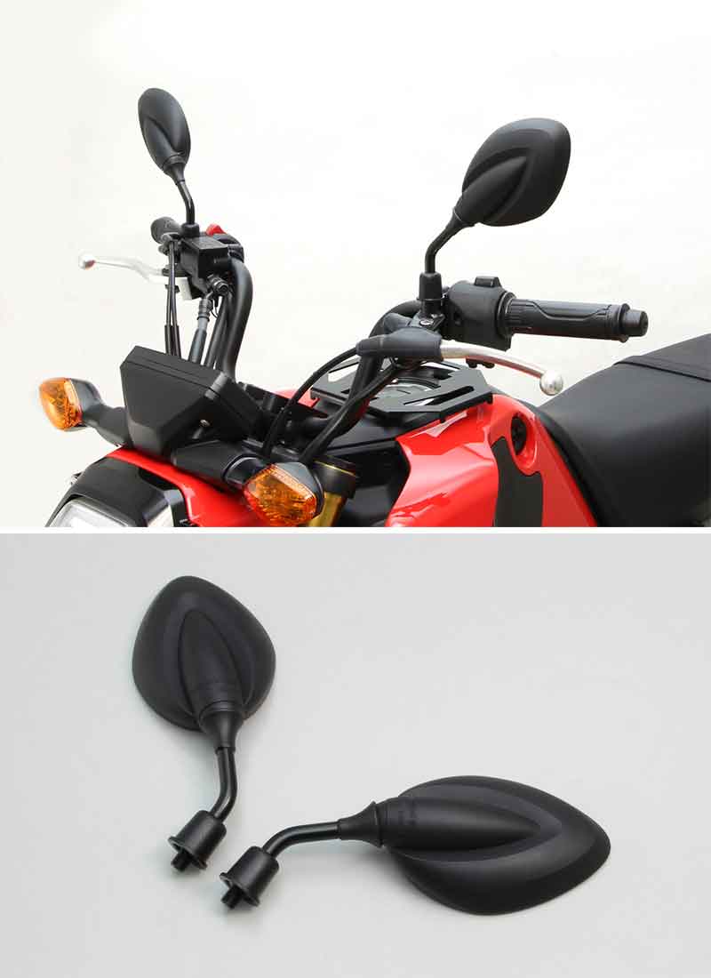 ハリケーンから新作ミラー4種が発売！ 軽量ボディの選べるデザイン、新基準適合サイズで展開 記事3