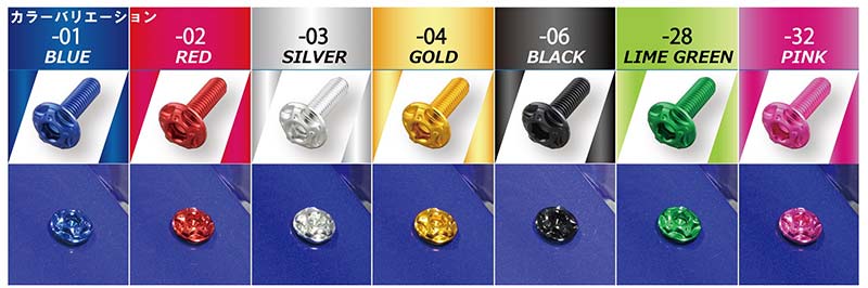 フロントフェイスを格上げする「ビレット スクリーンボルト」がポッシュフェイスから発売 記事1