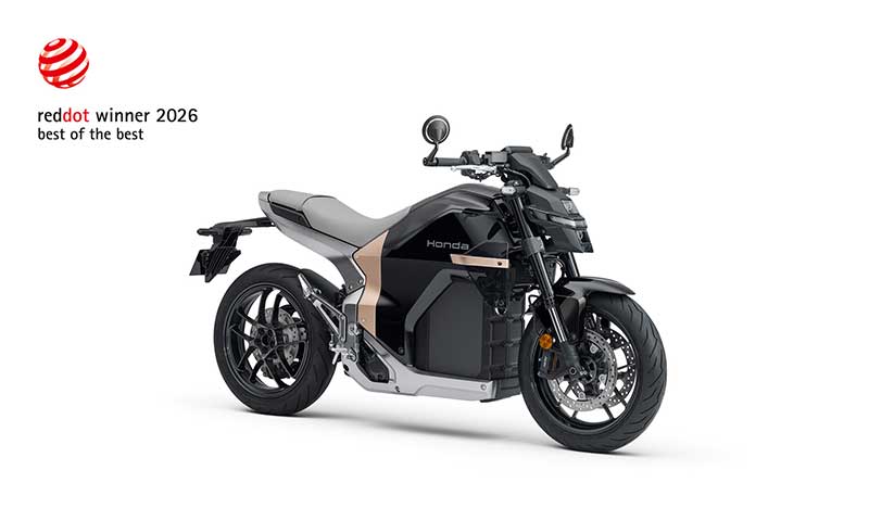 【ホンダ】電動ネイキッド「Honda WN7」がレッド・ドット・デザイン賞の最高賞を獲得 記事1