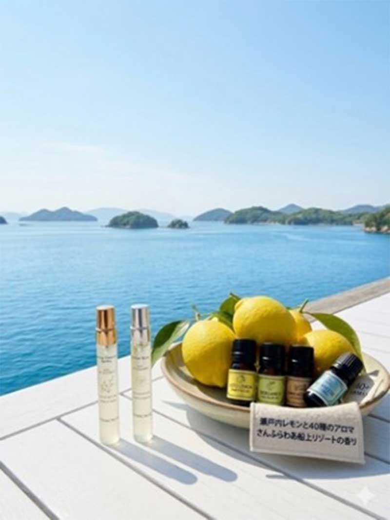さんふらわあ、瀬戸内クルーズで「オーデコロンづくり&リラクゼーションプログラム」を5/17開催 記事1